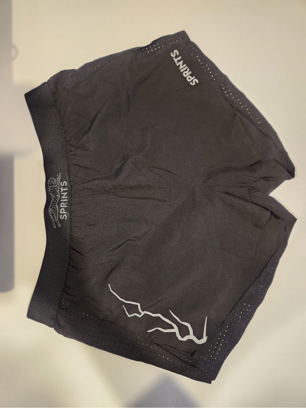 Women's Black Performance Athletic Shorts